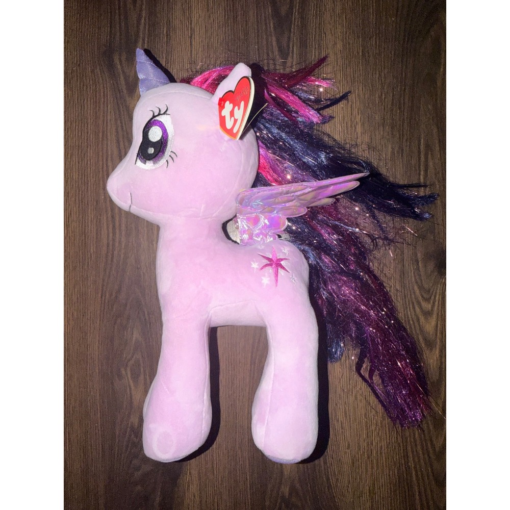 Ty My Little Pony Twilight Sparkle Kids 16" Purple Plush